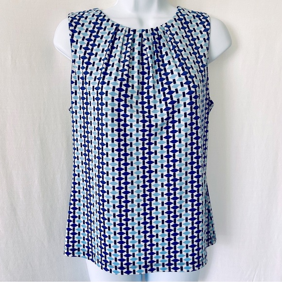 Calvin Klein Sleeveless Blouse Size PM - Picture 1 of 9